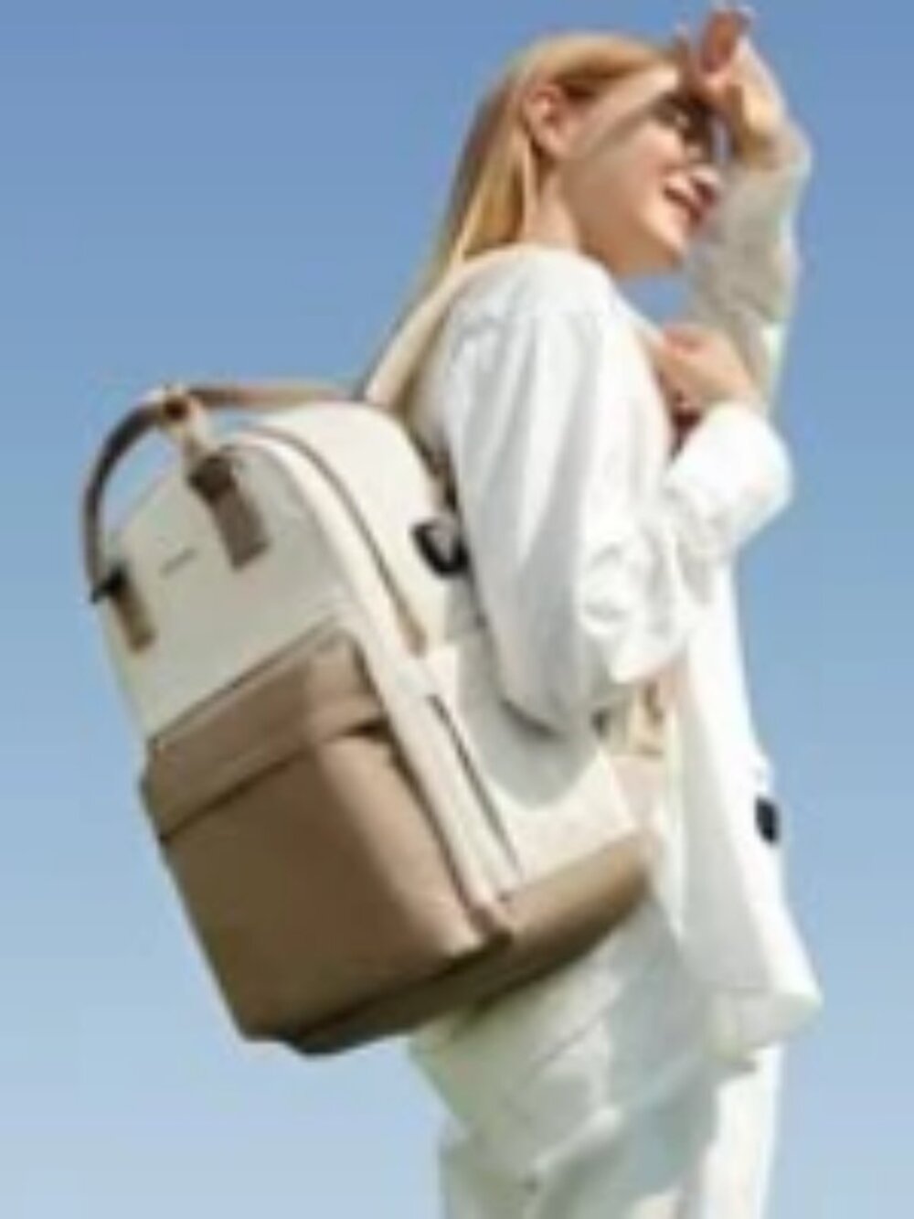 LOVEVOOK Laptop Backpack for Women 15.6 Inch Laptop Bag - Picture 6 of 8